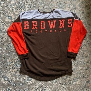 Womens Long Sleeve Cleveland Browns Shirt